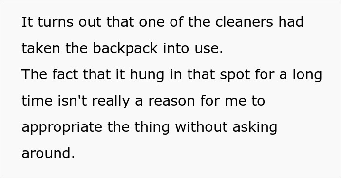 Cleaner Helps Herself To Teacher&rsquo;s Lost Backpack, Gets Mad When The Owner Helps Herself To It Too