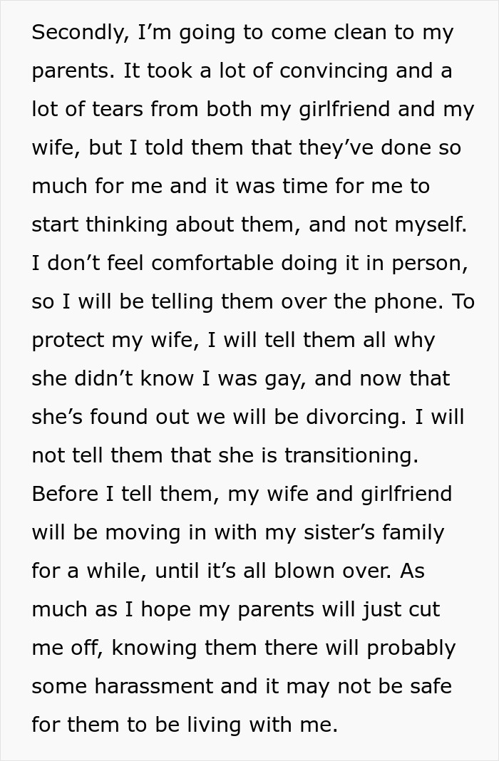 A woman in shock considers coming out as lesbian after her husband's transition decision. A woman in shock considers coming out as lesbian after her husband's transition decision.