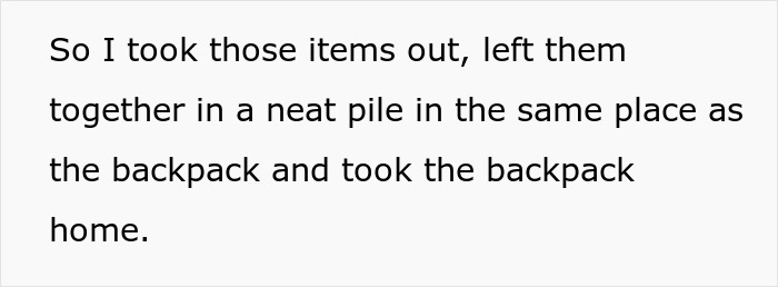 Cleaner Helps Herself To Teacher&rsquo;s Lost Backpack, Gets Mad When The Owner Helps Herself To It Too