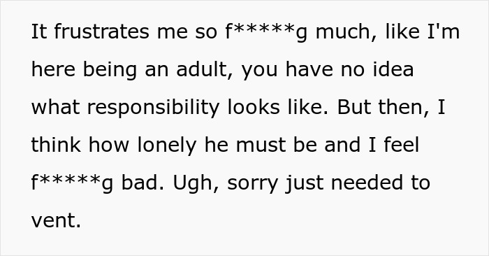 The text expresses frustration regarding a brother using autism as an excuse to tear into sis for no reason. The text expresses frustration regarding a brother using autism as an excuse to tear into sis for no reason.