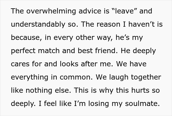 Woman Opens Up About Being Repulsed By Boyfriend, Gets A Reality Check From The Internet Woman Opens Up About Being Repulsed By Boyfriend, Gets A Reality Check From The Internet