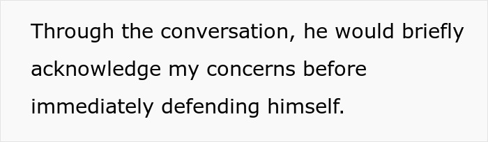 Text explaining a colleague's defense against made-up bullying claims. Text explaining a colleague's defense against made-up bullying claims.