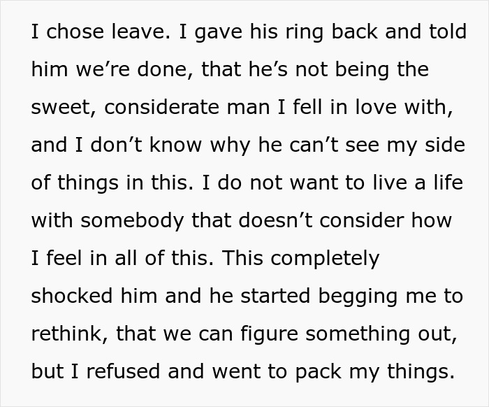 Guy Tells Fiancée To Choose House Far From Her Job Or Leave, Acts Surprised She Chooses The Latter Guy Tells Fiancée To Choose House Far From Her Job Or Leave, Acts Surprised She Chooses The Latter