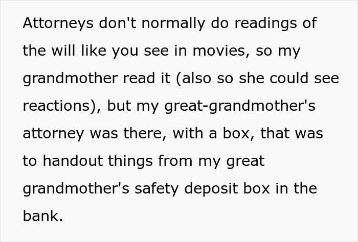 Great-grandma's attorney with a box, ready to distribute items from her safety deposit box for the will reading. Great-grandma's attorney with a box, ready to distribute items from her safety deposit box for the will reading.