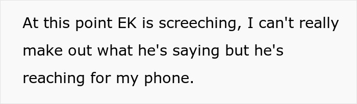 Entitled Karen's son screaming and reaching for the Black woman's expensive phone, intensifying the conflict. Entitled Karen's son screaming and reaching for the Black woman's expensive phone, intensifying the conflict.