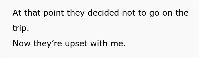 Screenshot of a Reddit post concluding the situation with friends upset about ex-wife staying in his home refusal. Screenshot of a Reddit post concluding the situation with friends upset about ex-wife staying in his home refusal.