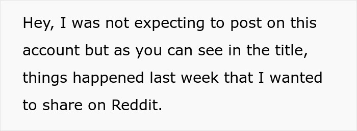 Screenshot of text about sharing a story on Reddit, relating to the matter with an aunt asking him money. Screenshot of text about sharing a story on Reddit, relating to the matter with an aunt asking him money.