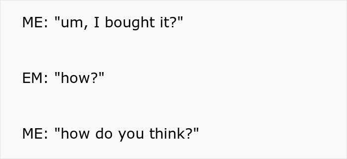 Text snippet: Conversation about buying an expensive phone, Black woman questioned by Racist Karen. Text snippet: Conversation about buying an expensive phone, Black woman questioned by Racist Karen.