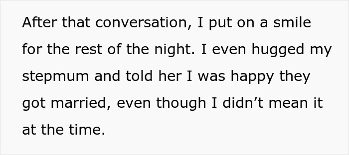 15YO Opens Up About Fearing Her New Stepmom, Uncle Turns Her Confession Into A Wedding Day Meltdown 15YO Opens Up About Fearing Her New Stepmom, Uncle Turns Her Confession Into A Wedding Day Meltdown