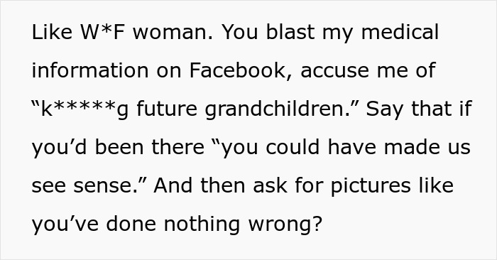 Woman Hides Hysterectomy From MIL For 18 Months, All Hell Breaks Loose When She Finally Finds Out Woman Hides Hysterectomy From MIL For 18 Months, All Hell Breaks Loose When She Finally Finds Out