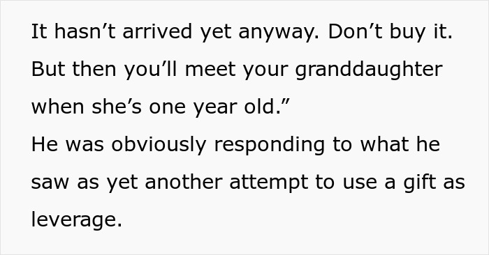 MIL Tries To Push Her Way Into DIL’s Delivery Room With A $1.4K Gift, Gets Snubbed By Son Instead MIL Tries To Push Her Way Into DIL’s Delivery Room With A $1.4K Gift, Gets Snubbed By Son Instead