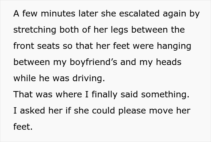 Unexpected reaction from sister causes family drama, leading a woman to turn her car around mid-trip. Unexpected reaction from sister causes family drama, leading a woman to turn her car around mid-trip.