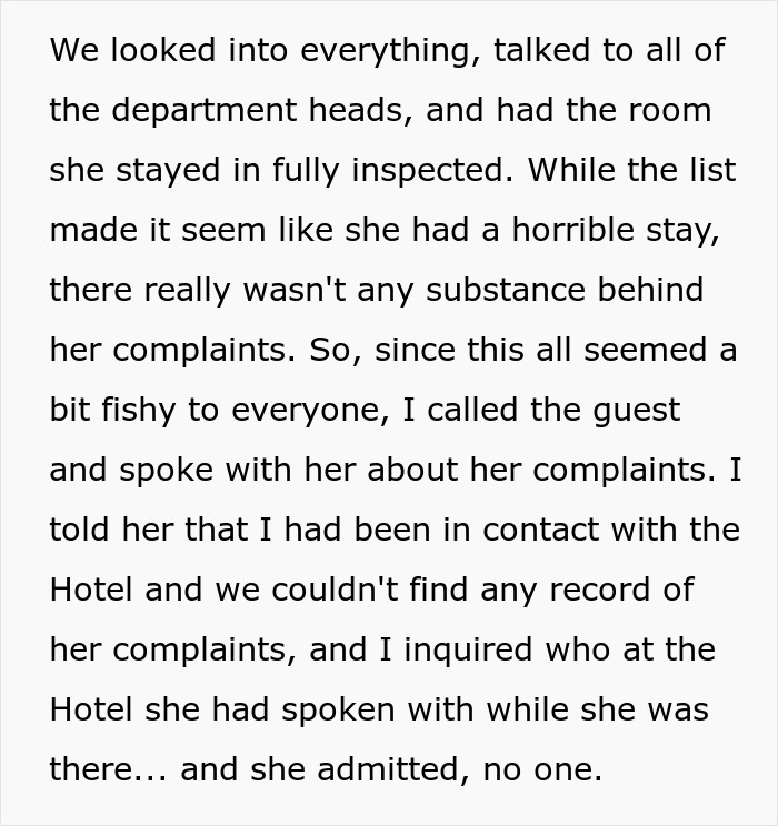 Wannabe Scam Artist Thinks She Can Complain Her Way Out Of A $6500 Vacation, Gets Reality Check