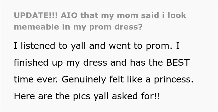Talented Seamstress Spends 4 Months And $600 On Prom Dress, Insecure Mom Insults How It Looks On Her Talented Seamstress Spends 4 Months And $600 On Prom Dress, Insecure Mom Insults How It Looks On Her