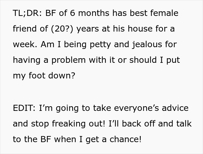Woman Is Uncomfortable With Boyfriend's Female Best Friend, Finds Out They're Much More Than That Woman Is Uncomfortable With Boyfriend's Female Best Friend, Finds Out They're Much More Than That
