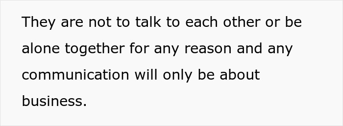 Communication between husband and young coworker strictly business after cheating on pregnant wife. Communication between husband and young coworker strictly business after cheating on pregnant wife.