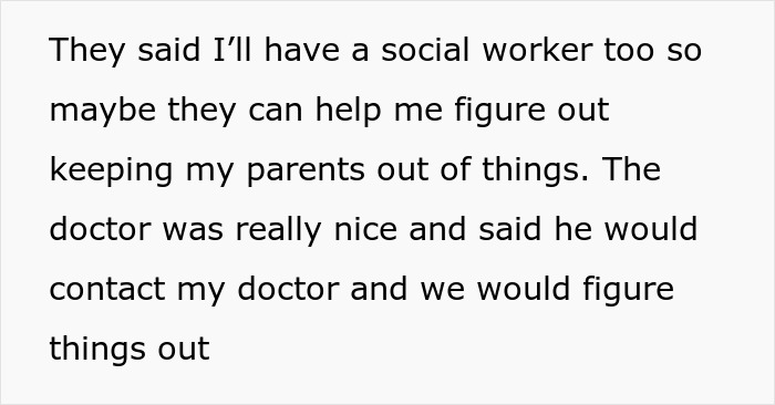 Teen escapes controlling mom and learns body truth with social worker and doctor support, keeping parents out of things. Teen escapes controlling mom and learns body truth with social worker and doctor support, keeping parents out of things.