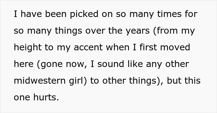 A woman expresses hurt from being called 'defective' by her future mother-in-law, who wants to stop the marriage.
