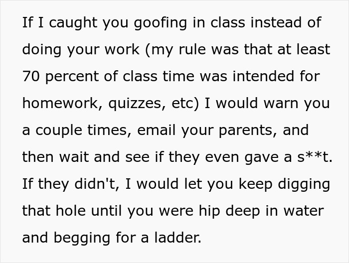 Lazy Seniors Force Classmates To Do All The Work, Teacher's Trap Blows Up In Their Faces Lazy Seniors Force Classmates To Do All The Work, Teacher's Trap Blows Up In Their Faces