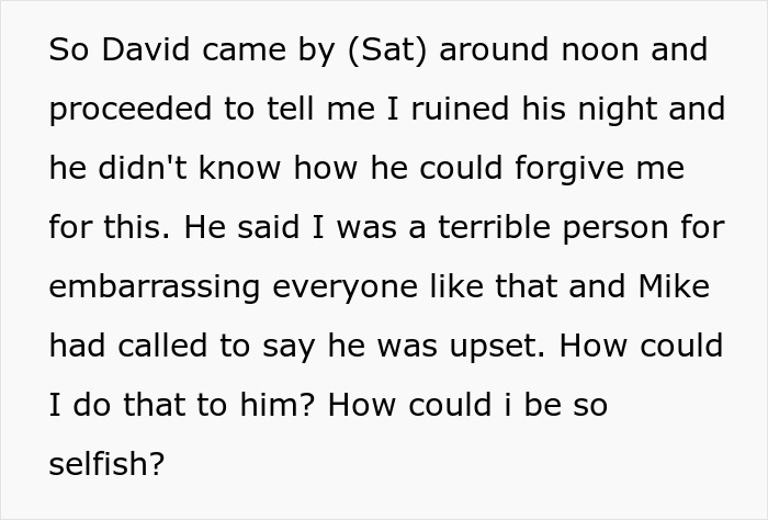 Friends save woman from misery after childish BF accuses her of ruining his night and embarrassing him. Friends save woman from misery after childish BF accuses her of ruining his night and embarrassing him.