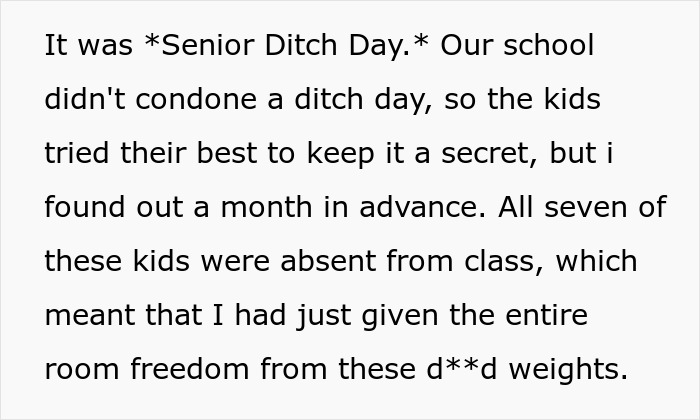 Lazy Seniors Force Classmates To Do All The Work, Teacher's Trap Blows Up In Their Faces Lazy Seniors Force Classmates To Do All The Work, Teacher's Trap Blows Up In Their Faces