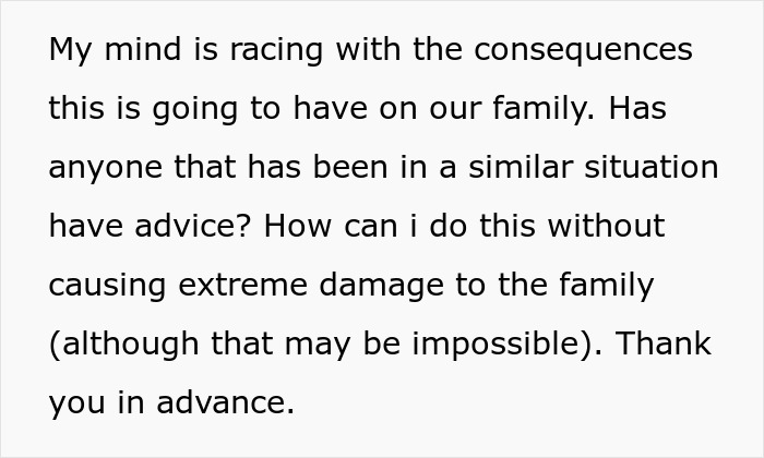 A text box describing the consequences of a spy camera in a room by a step-dad. A text box describing the consequences of a spy camera in a room by a step-dad.