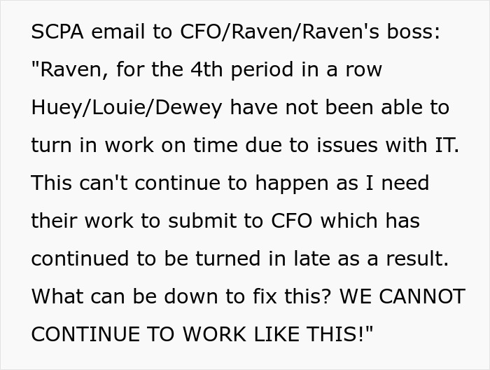 IT Worker Takes Down Buffoon Accountant With Clever Plan, Says "Network's Down" Right Back At Her IT Worker Takes Down Buffoon Accountant With Clever Plan, Says "Network's Down" Right Back At Her