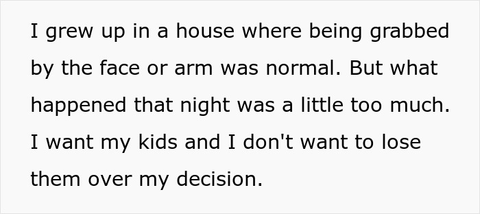 Woman reflects on husband's violent reaction to peanuts, fearing for her children after SIL's allergic reaction. Woman reflects on husband's violent reaction to peanuts, fearing for her children after SIL's allergic reaction.