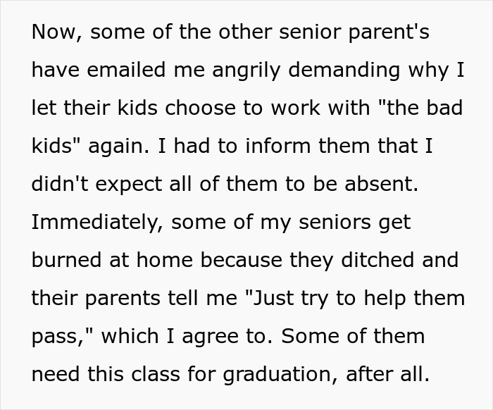 Lazy Seniors Force Classmates To Do All The Work, Teacher's Trap Blows Up In Their Faces Lazy Seniors Force Classmates To Do All The Work, Teacher's Trap Blows Up In Their Faces