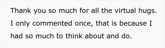 Woman, after seeing her husband and her sister naked, expresses gratitude for virtual hugs and support on Reddit.