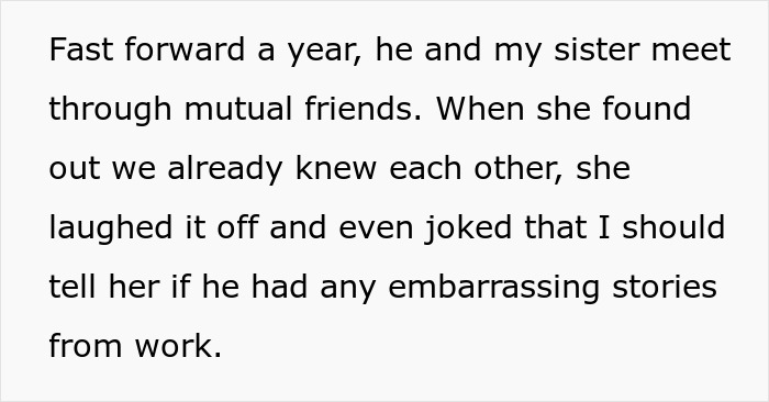 Bride Makes Sister Prove She Never Had Feelings For The Groom If She Wants To Attend Her Wedding Bride Makes Sister Prove She Never Had Feelings For The Groom If She Wants To Attend Her Wedding