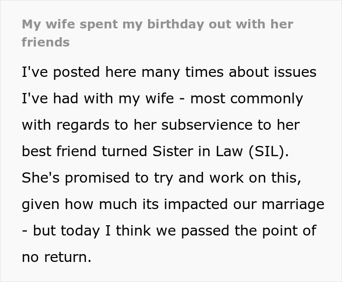 Man Doesn&rsquo;t Defend Himself When Wife Humiliates Him In Front Of Friends But Decides It Will Be The Last Time
