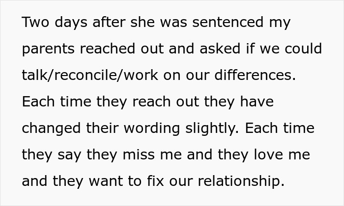 Guy Can't Believe Parents Want To Reconcile After They Ignored His Sister's Mental Health To Dangerous Levels Guy Can't Believe Parents Want To Reconcile After They Ignored His Sister's Mental Health To Dangerous Levels