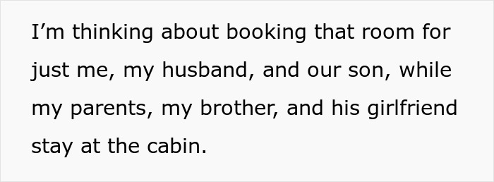 Mom rushes to make travel plans, prompting a family to consider booking separate travel accommodations.