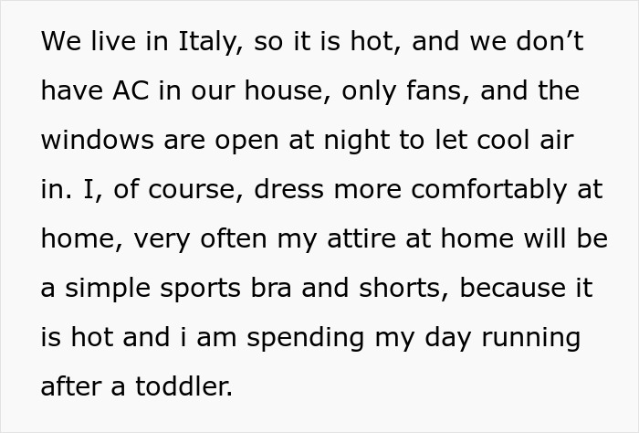 MIL Can&rsquo;t Believe What Her Son&rsquo;s Wife Is Wearing At Home, Especially Around Their 3YO Son