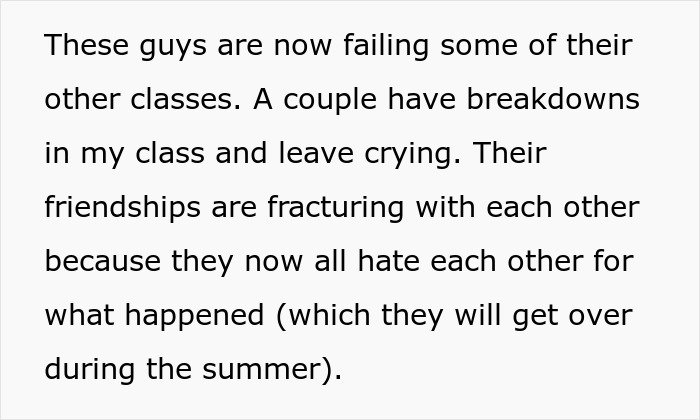 Lazy Seniors Force Classmates To Do All The Work, Teacher's Trap Blows Up In Their Faces Lazy Seniors Force Classmates To Do All The Work, Teacher's Trap Blows Up In Their Faces
