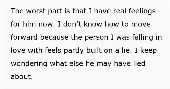 A GF is horrified and confused after learning her 41YO guy pretended to be a decade younger. A GF is horrified and confused after learning her 41YO guy pretended to be a decade younger.