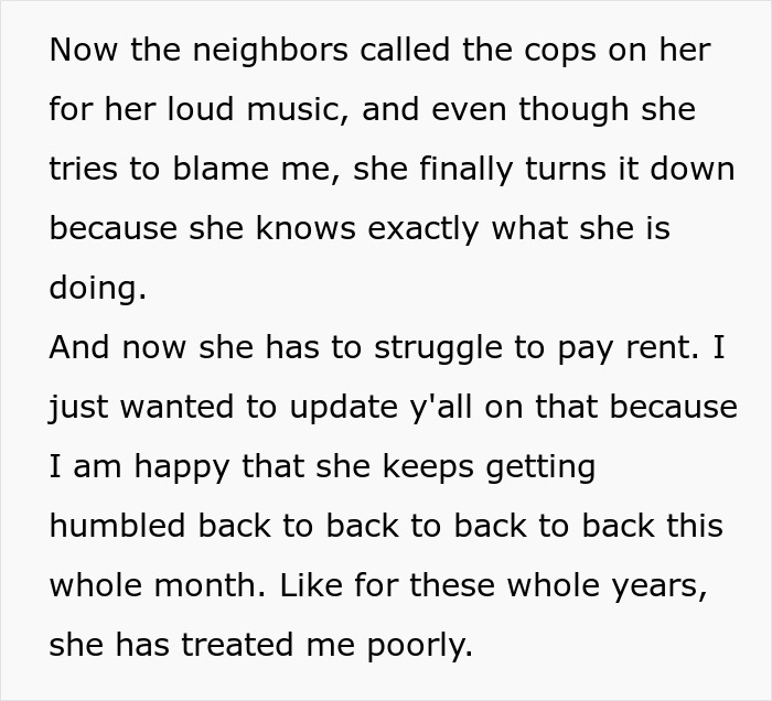 Text describing a Narcissist Mom being reported to the cops, highlighting her ongoing struggles. Text describing a Narcissist Mom being reported to the cops, highlighting her ongoing struggles.