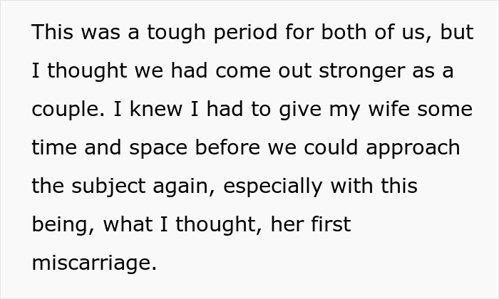 Couple Try For A Baby And Are Overjoyed When It Happens, Man Crushed As Wife Later Secretly Ends It Couple Try For A Baby And Are Overjoyed When It Happens, Man Crushed As Wife Later Secretly Ends It