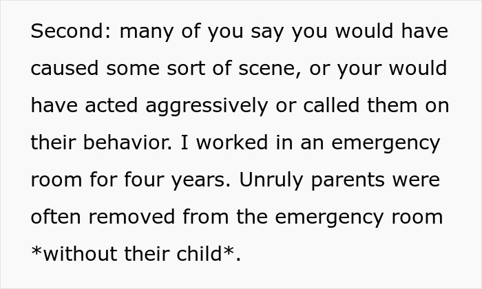 Parents Act Entitled In Pediatric ER, Have To Be Snubbed By Nurse Multiple Times Until They Give Up Parents Act Entitled In Pediatric ER, Have To Be Snubbed By Nurse Multiple Times Until They Give Up