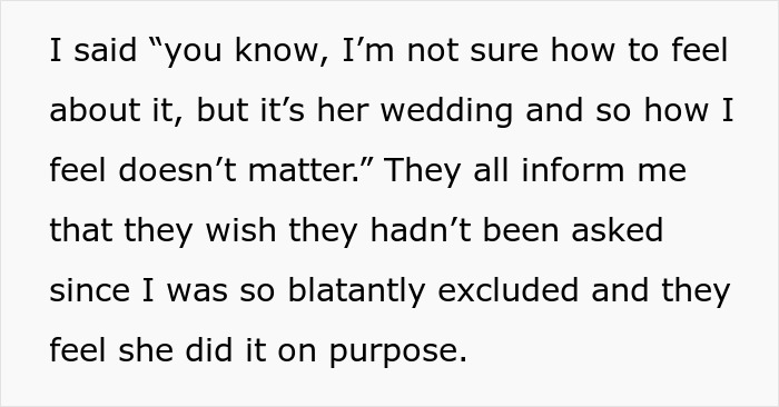 Woman Plans To Upstage Jealous SIL At Her Own Wedding After She's Excluded Due To Losing Weight Woman Plans To Upstage Jealous SIL At Her Own Wedding After She's Excluded Due To Losing Weight