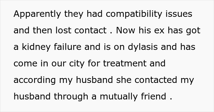 Husband Drops Everything To Help His Sick Ex Wife, Doesn't Care What His Current Wife Thinks Husband Drops Everything To Help His Sick Ex Wife, Doesn't Care What His Current Wife Thinks