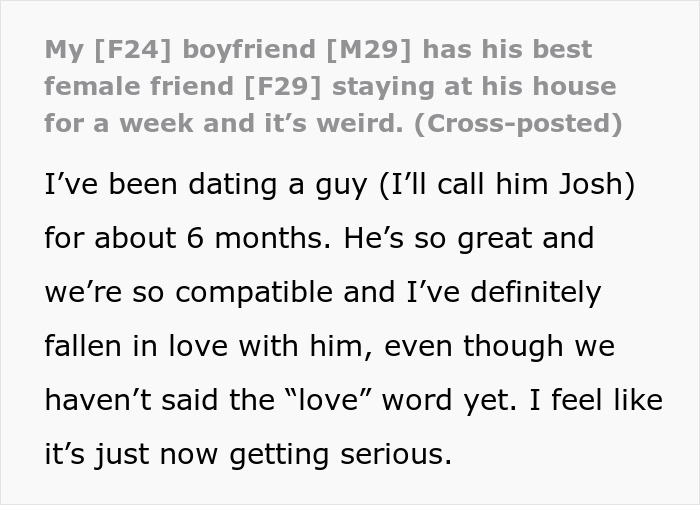 Woman Is Uncomfortable With Boyfriend's Female Best Friend, Finds Out They're Much More Than That Woman Is Uncomfortable With Boyfriend's Female Best Friend, Finds Out They're Much More Than That