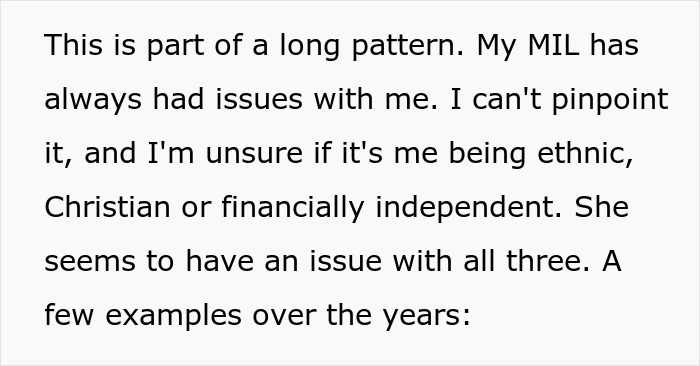 A screenshot from a story about a MIL turning DILs pregnancy into a competition and a DIL's miscarriage. A screenshot from a story about a MIL turning DILs pregnancy into a competition and a DIL's miscarriage.