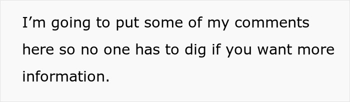 A comment indicating the user will provide more information about the teacher trying to put a kid in his place. A comment indicating the user will provide more information about the teacher trying to put a kid in his place.