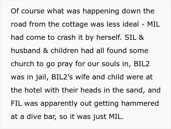 Groom's Mom: Mother-in-law arrived alone, family banned from the wedding over the bride's gay brother.