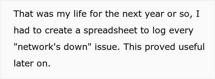 IT Worker Takes Down Buffoon Accountant With Clever Plan, Says "Network's Down" Right Back At Her IT Worker Takes Down Buffoon Accountant With Clever Plan, Says "Network's Down" Right Back At Her