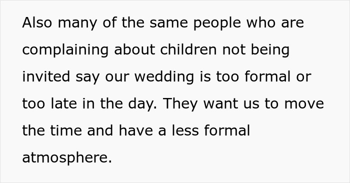 Fancy Wedding Venue Has An 'Adults Only' Rule, Guests Shamelessly Harass Bridal Couple Over It Fancy Wedding Venue Has An 'Adults Only' Rule, Guests Shamelessly Harass Bridal Couple Over It