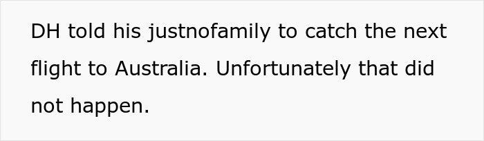 Groom's family told to leave and get banned from the wedding.