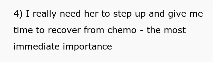 A man horrified by his cancer treatment while his postpartum wife expects him to slog at home.